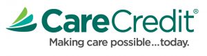 CareCredit logo. Healthcare financing credit card available at Dunwoody Family & Cosmetic Dentistry.