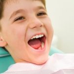 Child in Dentist Chair Smiling Dunwoody GA