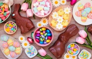 variety of Easter sweets